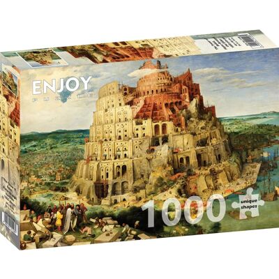 Enjoy Puzzle Pieter Bruegel - Wieża Babel - 1000 elementów Enjoy Puzzle Pieter Bruegel - Wieża Babel - 1000 elementów