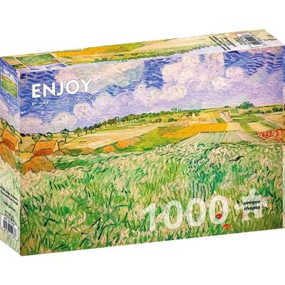 Enjoy - Vincent Van Gogh: Landscape in Auvers - 1000 elementów - Puzzle Enjoy - Vincent Van Gogh: Landscape in Auvers - 1000 elementów - Puzzle