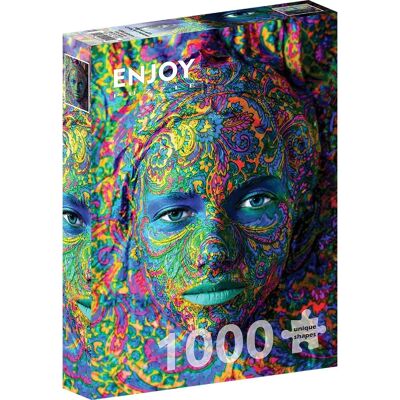 Enjoy Puzzle Žena Umění 1000 Dílů - Puzzle Enjoy Puzzle Žena Umění 1000 Dílů - Puzzle