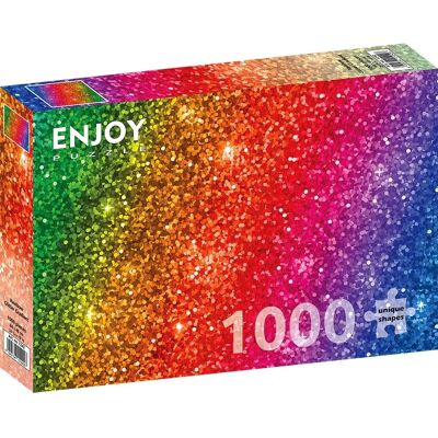 Enjoy Puzzle Tęczowy Glitter Gradient - Typ Puzzle Enjoy Puzzle Tęczowy Glitter Gradient - Typ Puzzle