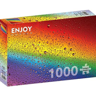 Enjoy Rainbow Drop 1000 elementów Puzzle - Typ puzzli Enjoy Rainbow Drop 1000 elementów Puzzle - Typ puzzli