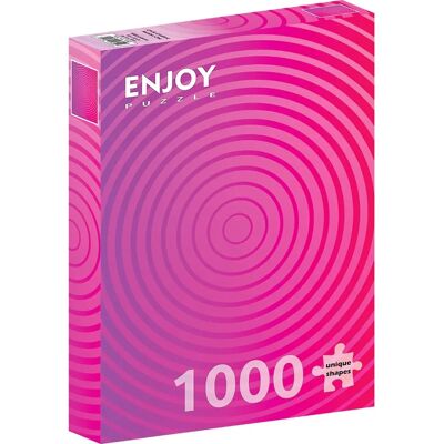 Puzzle Enjoy 1000 elementów z gradientem okręgu Puzzle Enjoy 1000 elementów z gradientem okręgu