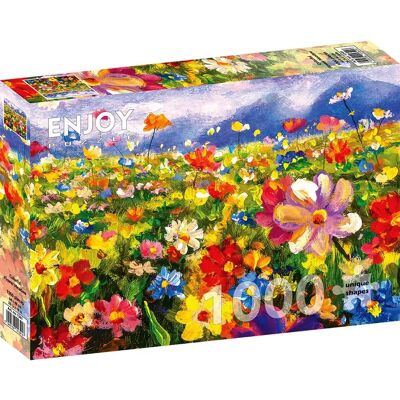 Enjoy Bunte Blumenwiese Puzzle - 1000 Stück Enjoy Bunte Blumenwiese Puzzle - 1000 Stück