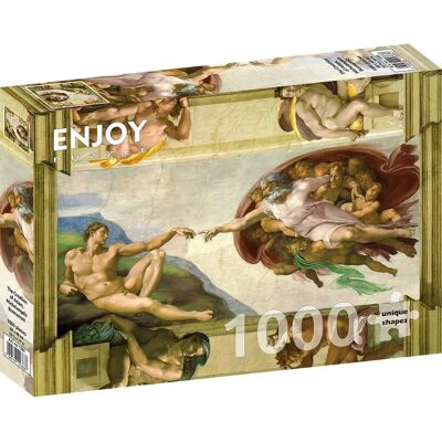 Enjoy Michelangelo Buonarroti: Stvoření Adama Puzzle - 1000 Dílků Enjoy Michelangelo Buonarroti: Stvoření Adama Puzzle - 1000 Dílků