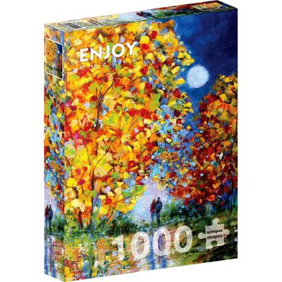 Enjoy Puzzles Podzimní Měsíc 1000 Dílů Enjoy Puzzles Podzimní Měsíc 1000 Dílů