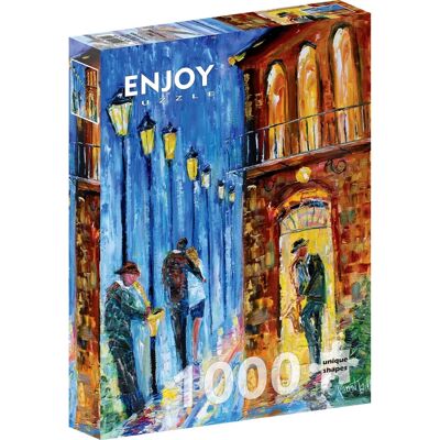 Enjoy Puzzles - Jazz v New Orleans, 1000 Dílů Enjoy Puzzles - Jazz v New Orleans, 1000 Dílů