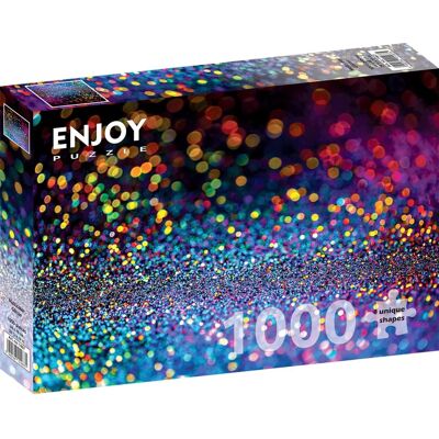 Enjoy Barevné třpytivé puzzle - 1000 dílků Enjoy Barevné třpytivé puzzle - 1000 dílků