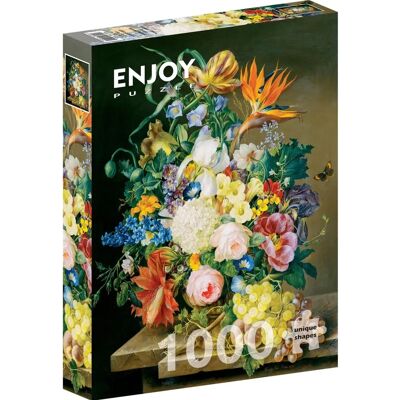 Enjoy Puzzles Kwiatowy Element - Puzzle 1000 Elementów Enjoy Puzzles Kwiatowy Element - Puzzle 1000 Elementów