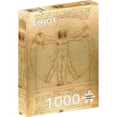 Enjoy Leonardo da Vinci Człowiek witruwiański 1000 Elementów Enjoy Leonardo da Vinci Człowiek witruwiański 1000 Elementów