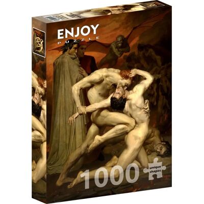 Enjoy Puzzle 1563 - Dante et Virgile - Puzzle - 1000 pièces - Publicité Enjoy Puzzle 1563 - Dante et Virgile - Puzzle - 1000 pièces - Publicité