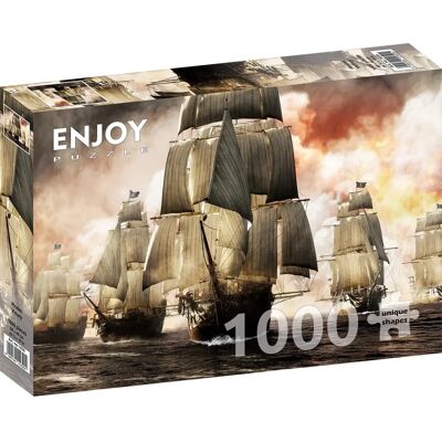 Enjoy Puzzle Zwycięstwo Piratów - 1000 Elementów - Puzzle, 68 x 48 cm Enjoy Puzzle Zwycięstwo Piratów - 1000 Elementów - Puzzle, 68 x 48 cm