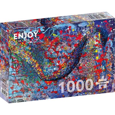 Enjoy Enjoy-1665 Biały Czaplă Puzzle - Puzzle, 1000 Elementów Enjoy Enjoy-1665 Biały Czaplă Puzzle - Puzzle, 1000 Elementów