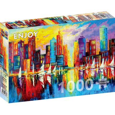 Enjoy Puzzle Večer v New Yorku - Puzzle Enjoy Puzzle Večer v New Yorku - Puzzle