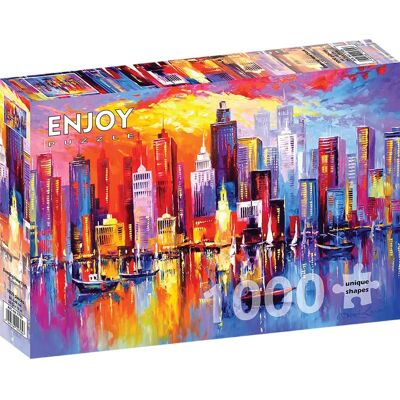 Enjoy New York 1000 pièces Puzzle - Puzzle, 68x48 cm - Publicité Enjoy New York 1000 pièces Puzzle - Puzzle, 68x48 cm - Publicité