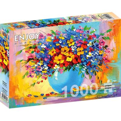 Enjoy Puzzles - Kytice květin, puzzle 1000 dílků Enjoy Puzzles - Kytice květin, puzzle 1000 dílků