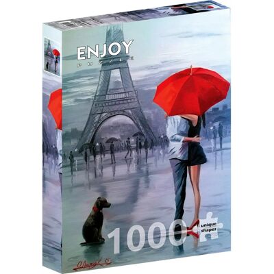 Enjoy Puzzles - Paříž pro Dva 1000 Dílů Puzzle Enjoy Puzzles - Paříž pro Dva 1000 Dílů Puzzle