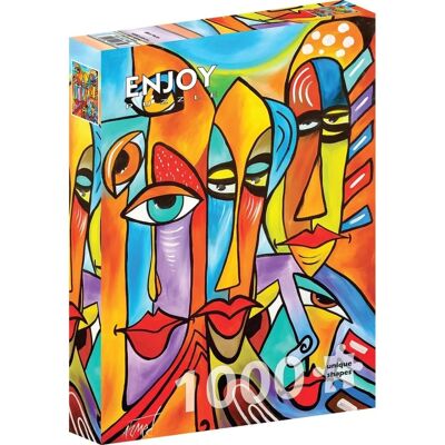 Puzzle Faces Bico 1865 - 1000 elementów - Puzzle Puzzle Faces Bico 1865 - 1000 elementów - Puzzle