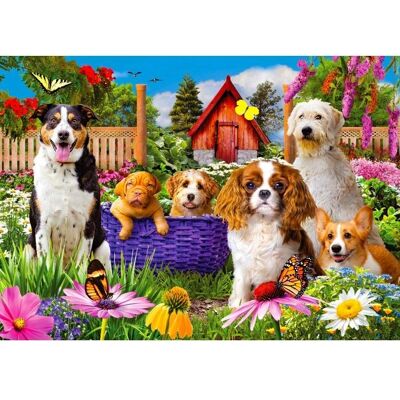 Puzzle Enjoy Puzzle Puppy Patch, 1000 elementów - Prezent dla miłośników psów Puzzle Enjoy Puzzle Puppy Patch, 1000 elementów - Prezent dla miłośników psów