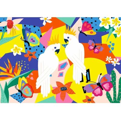 Enjoy Puzzle Cockatoo - Puzzle 1000 elementów Enjoy Puzzle Cockatoo - Puzzle 1000 elementów