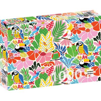 Enjoy Puzzle Jungle Joyeuse - Puzzle - 1000 Kawałków Enjoy Puzzle Jungle Joyeuse - Puzzle - 1000 Kawałków