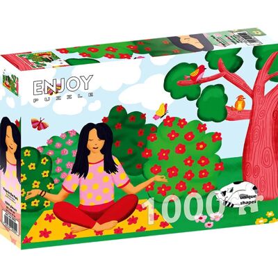 Enjoy Puzzle Yoga w Parku - 1000 elementów Enjoy Puzzle Yoga w Parku - 1000 elementów