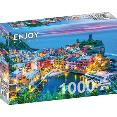 Enjoy Puzzle Vernazza o zmierzchu - Puzzle - 1000 elementów Enjoy Puzzle Vernazza o zmierzchu - Puzzle - 1000 elementów