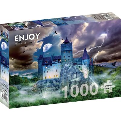 Enjoy Puzzle 1000 Elementów - Straszliwa Noc w Zamku Drakuli Enjoy Puzzle 1000 Elementów - Straszliwa Noc w Zamku Drakuli
