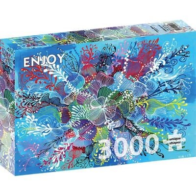 Enjoy Puzzle Ocean Blues 3000 Elementów Puzzle Enjoy Puzzle Ocean Blues 3000 Elementów Puzzle