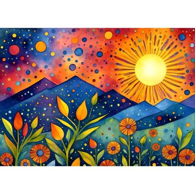 Enjoy Puzzle - Sunset Rain - 1000 elementów - Puzzle Enjoy Puzzle - Sunset Rain - 1000 elementów - Puzzle