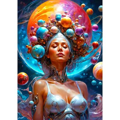 Enjoy Puzzle - Cosmic Goddess - 1000 elementów - Esoteryczny - Puzzle Enjoy Puzzle - Cosmic Goddess - 1000 elementów - Esoteryczny - Puzzle