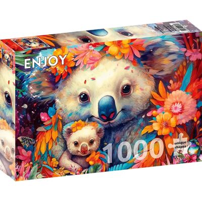 Enjoy Puzzle - Koala Kuddles - 1000 elementów - Puzzle Enjoy Puzzle - Koala Kuddles - 1000 elementów - Puzzle