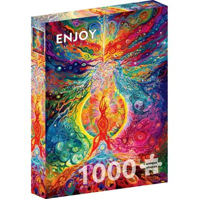 Enjoy Puzzle Epicentrum tęczy - Puzzle 1000 elementów Enjoy Puzzle Epicentrum tęczy - Puzzle 1000 elementów