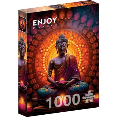 Enjoy Puzzle Wewnętrzny Spokój - 1000 Elementów, Wielokolorowe Enjoy Puzzle Wewnętrzny Spokój - 1000 Elementów, Wielokolorowe