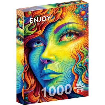 Enjoy Puzzle Painted Lady - Puzzle Enjoy Puzzle Painted Lady - Puzzle
