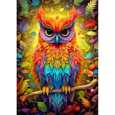 Enjoy Puzzle - Herbstliche Eule - 1000 części - Puzzle Enjoy Puzzle - Herbstliche Eule - 1000 części - Puzzle