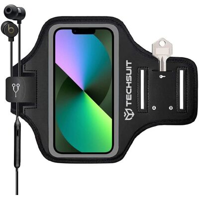 Techsuit TH20 Sportarmband - Wasserdicht, Für Telefone Bis 6,8" Techsuit TH20 Sportarmband - Wasserdicht, Für Telefone Bis 6,8"