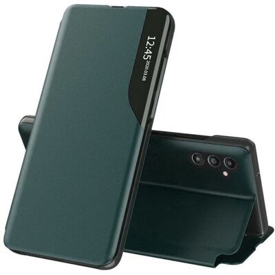 Techsuit Eco Leather View Case - Samsung Galaxy A25 5G - Grün Techsuit Eco Leather View Case - Samsung Galaxy A25 5G - Grün