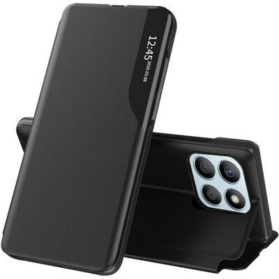 Honor X8b Eco Leather View Case - Étui téléphone Honor X8b Eco Leather View Case - Étui téléphone
