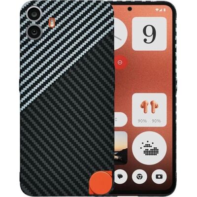 Nothing Carbonite FiberShell - Gris furtif - Coque pour Smartphone Nothing Carbonite FiberShell - Gris furtif - Coque pour Smartphone