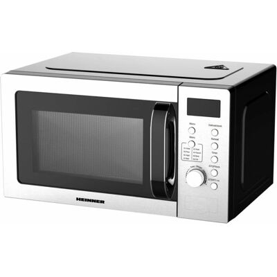 Heinner HMW-D2060SS - Acier inoxydable - Micro-ondes - Publicité Heinner HMW-D2060SS - Acier inoxydable - Micro-ondes - Publicité