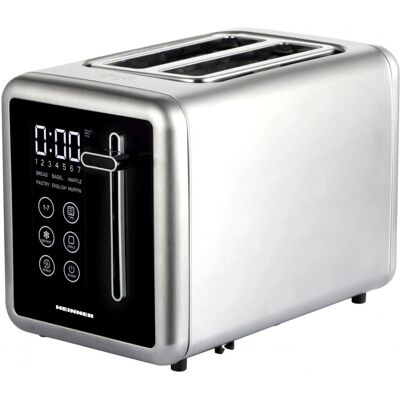 Prăjitor de pâine Heinner HTP-DD900BKSS - 2 Felii Digital 900W Oțel Inoxidabil Prăjitor de pâine Heinner HTP-DD900BKSS - 2 Felii Digital 900W Oțel Inoxidabil