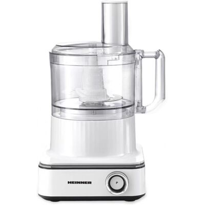 Heinner HFP-K1000WP Küchenmaschine - 1000 W, 2,3 L, Weiß Heinner HFP-K1000WP Küchenmaschine - 1000 W, 2,3 L, Weiß