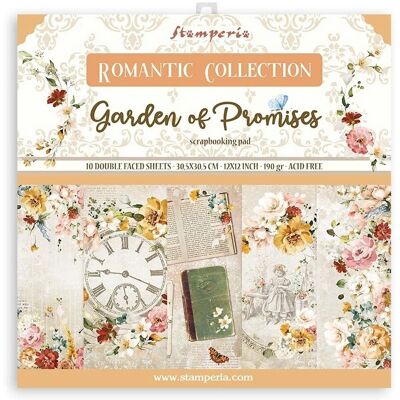 Stamperia Garden Of Promises Papierblock Stamperia Garden Of Promises Papierblock