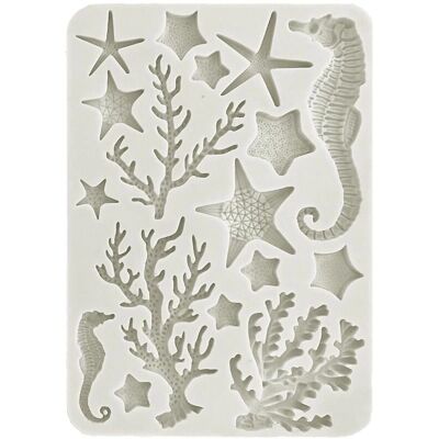 Stampiera Stampiera - Stampo in silicone Sea Land - Corals - A5 Stampiera Stampiera - Stampo in silicone Sea Land - Corals - A5