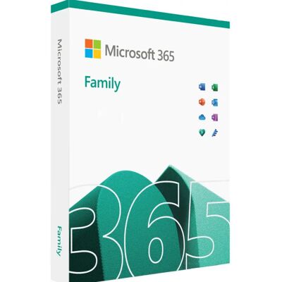 Microsoft Office 365 Family - 6 eszközök - 1 év Microsoft Office 365 Family - 6 eszközök - 1 év