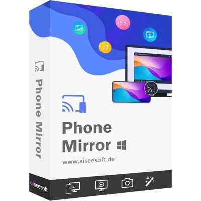 Aiseesoft Phone Mirror - Mirroring ecran iOS/Android Aiseesoft Phone Mirror - Mirroring ecran iOS/Android