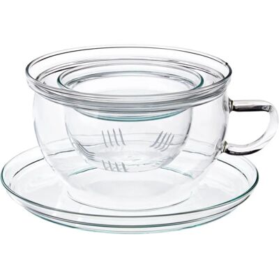 Taza de té Trendglas Tea Time - Cristal, 400 cc Taza de té Trendglas Tea Time - Cristal, 400 cc