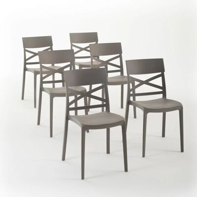Unbranded - Martina XL - Taupe - Chaises - Publicité Unbranded - Martina XL - Taupe - Chaises - Publicité