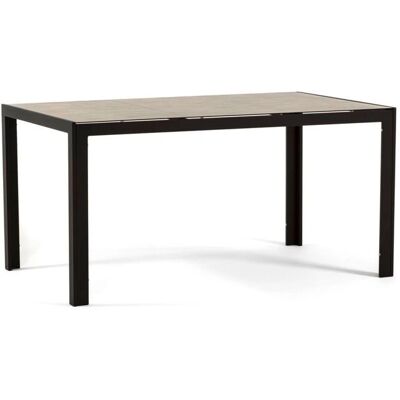 Milo - Rectangular Milo - Aluminio & Vidrio - 150x90 - Mesa Milo - Rectangular Milo - Aluminio & Vidrio - 150x90 - Mesa