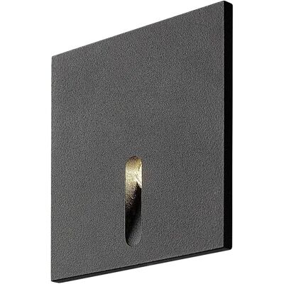 RABALUX - 71171 - Noir - 3W - Luminaire mural encastré LED - Publicité RABALUX - 71171 - Noir - 3W - Luminaire mural encastré LED - Publicité